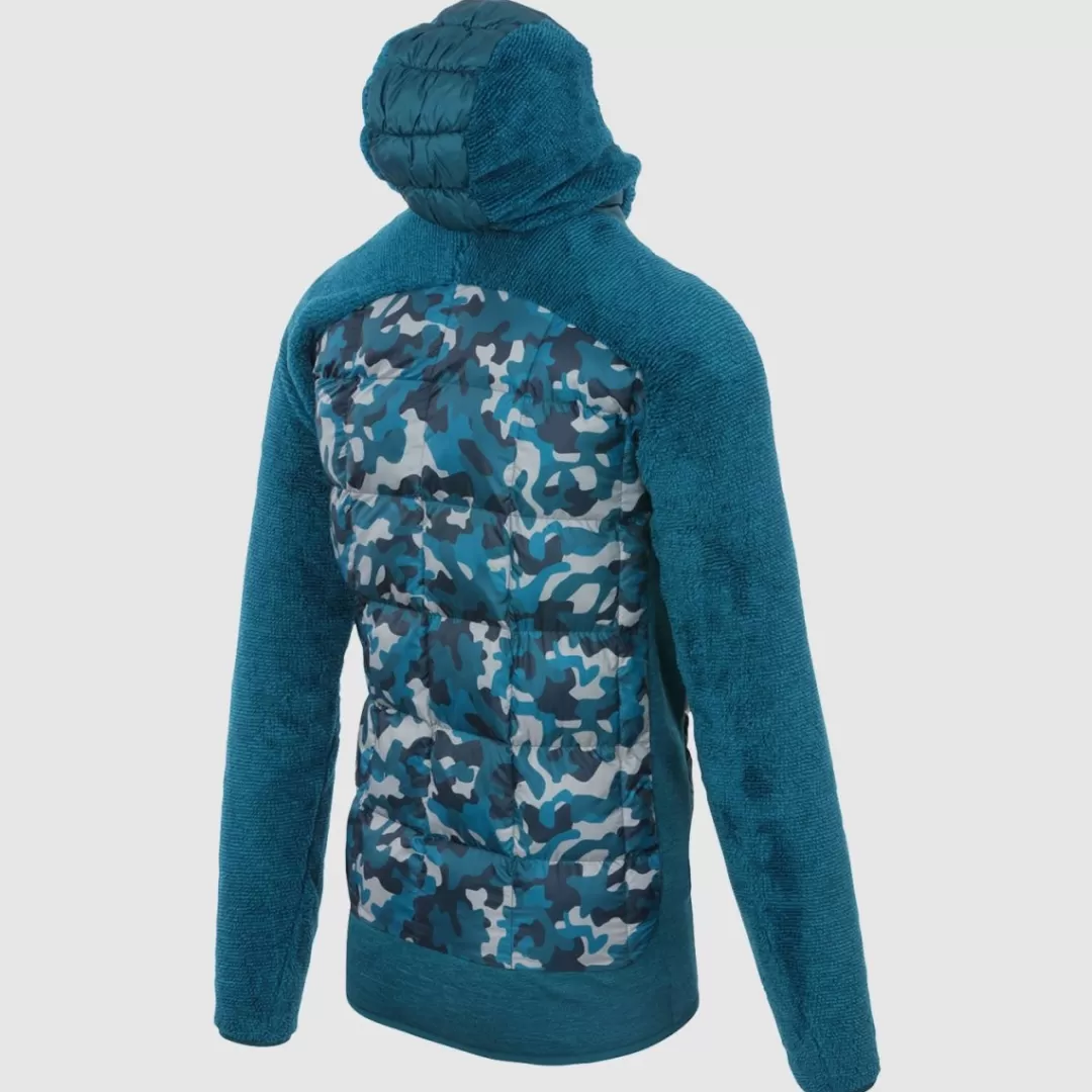 Karpos Jackets & Vests | SMART MARMAROLE JACKET CAMO MOROCCAN BLUE