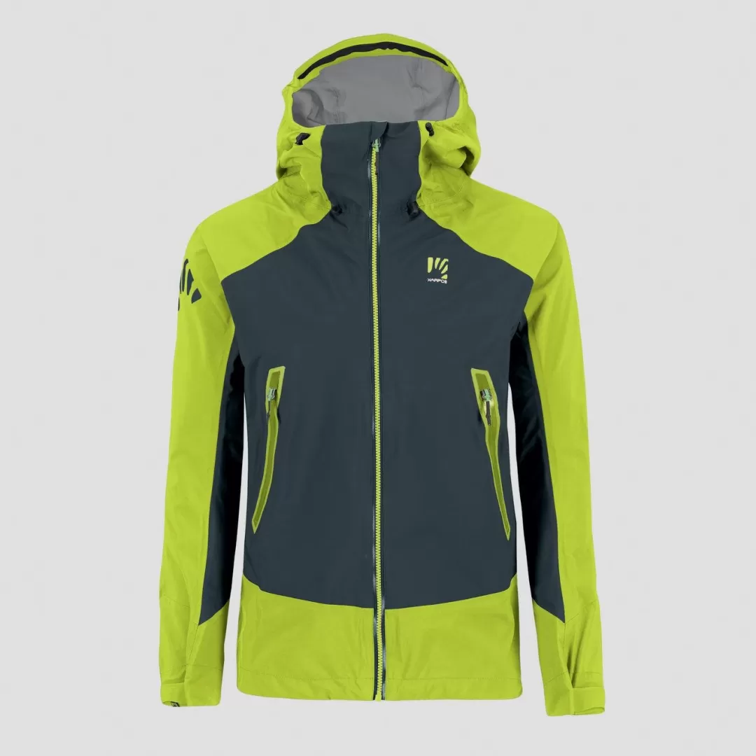 Karpos Winter | Rain | Skimo Touring | Ski Mountaineering | Mountaineering | Hiking | Jackets & Vests | STORM EVO JACKET FOREST/KIWI COLADA