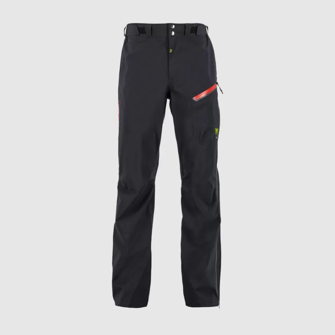 Karpos Winter | Rain | Skimo Touring | Ski Mountaineering | Mountaineering | Pants | STORM EVO PANTS BLACK/GRENADINE