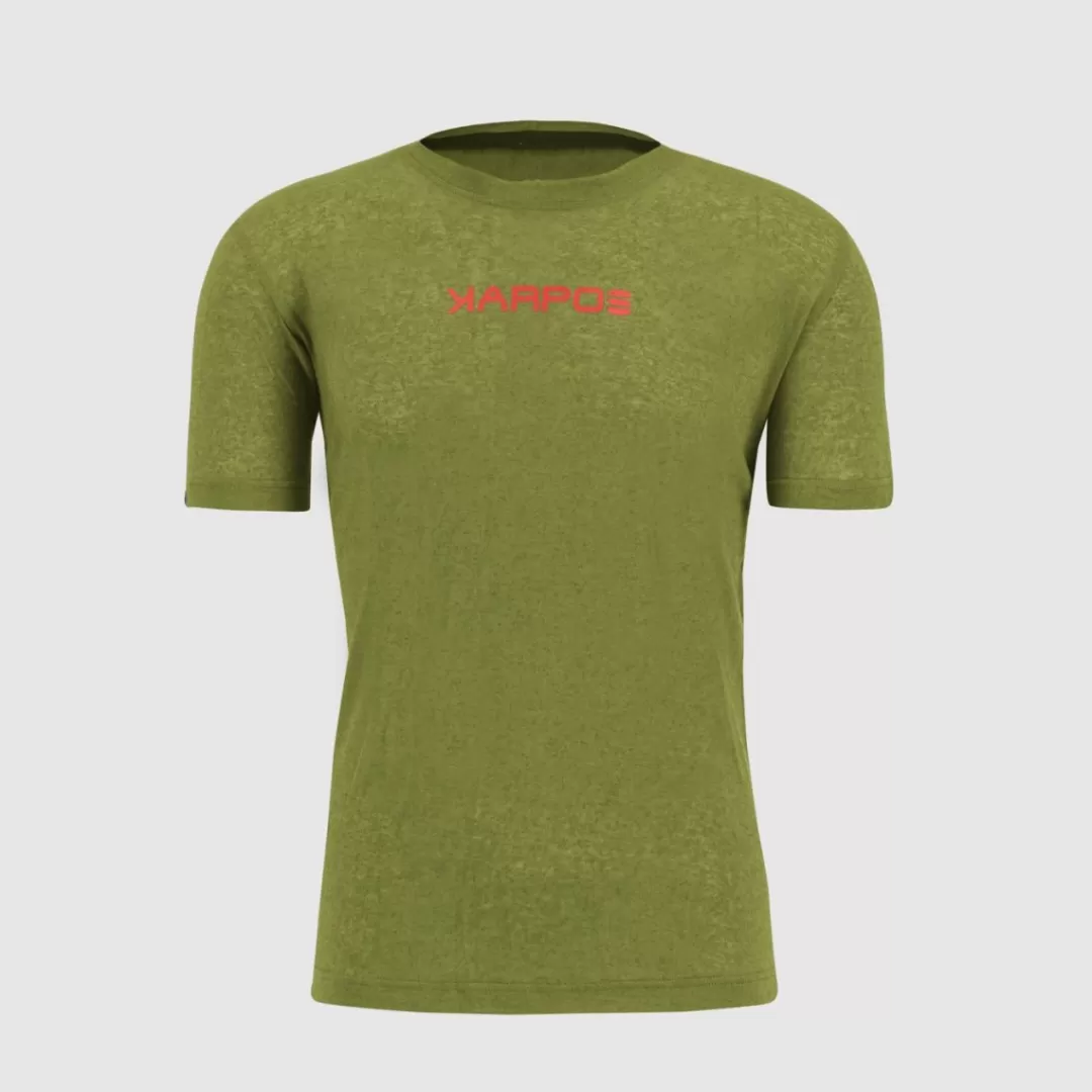 Karpos Lifestyle | Climbing | Hiking | T-Shirts | TOTOGA HEMP T-SHIRT GUACAMOLE