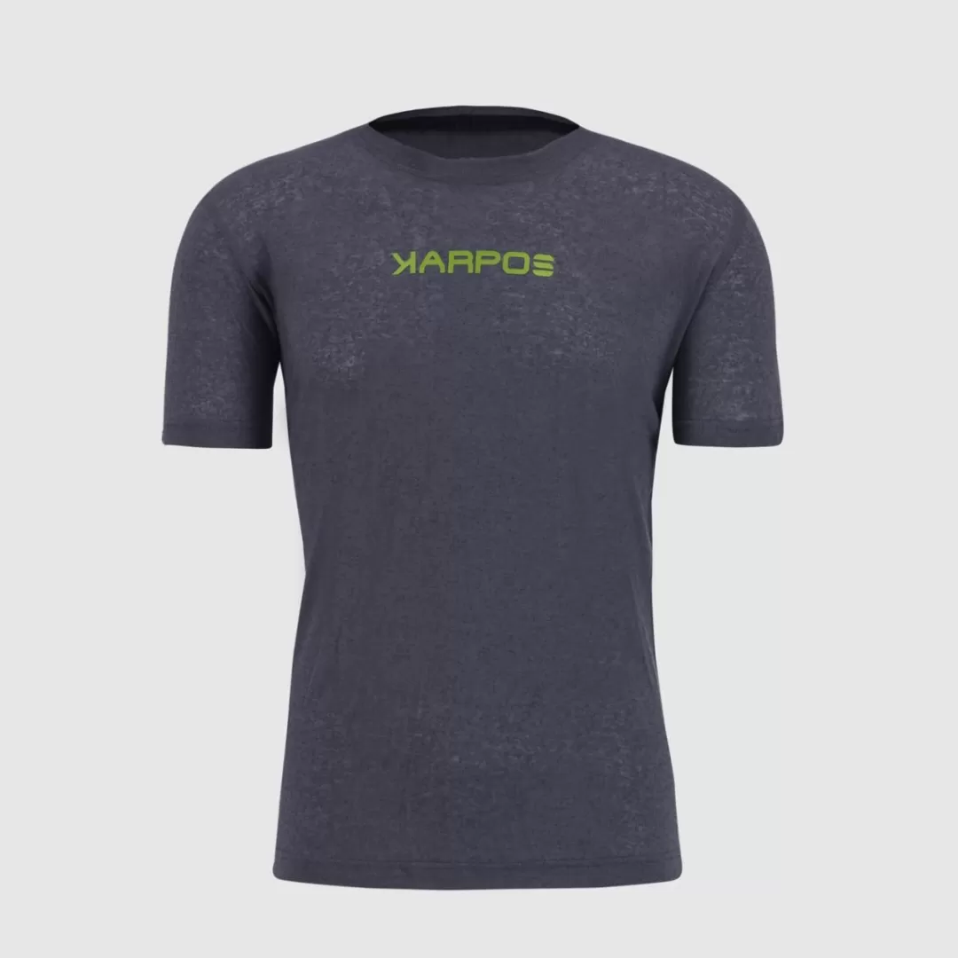 Karpos Lifestyle | Climbing | Hiking | T-Shirts | TOTOGA HEMP T-SHIRT OMBRE BLUE