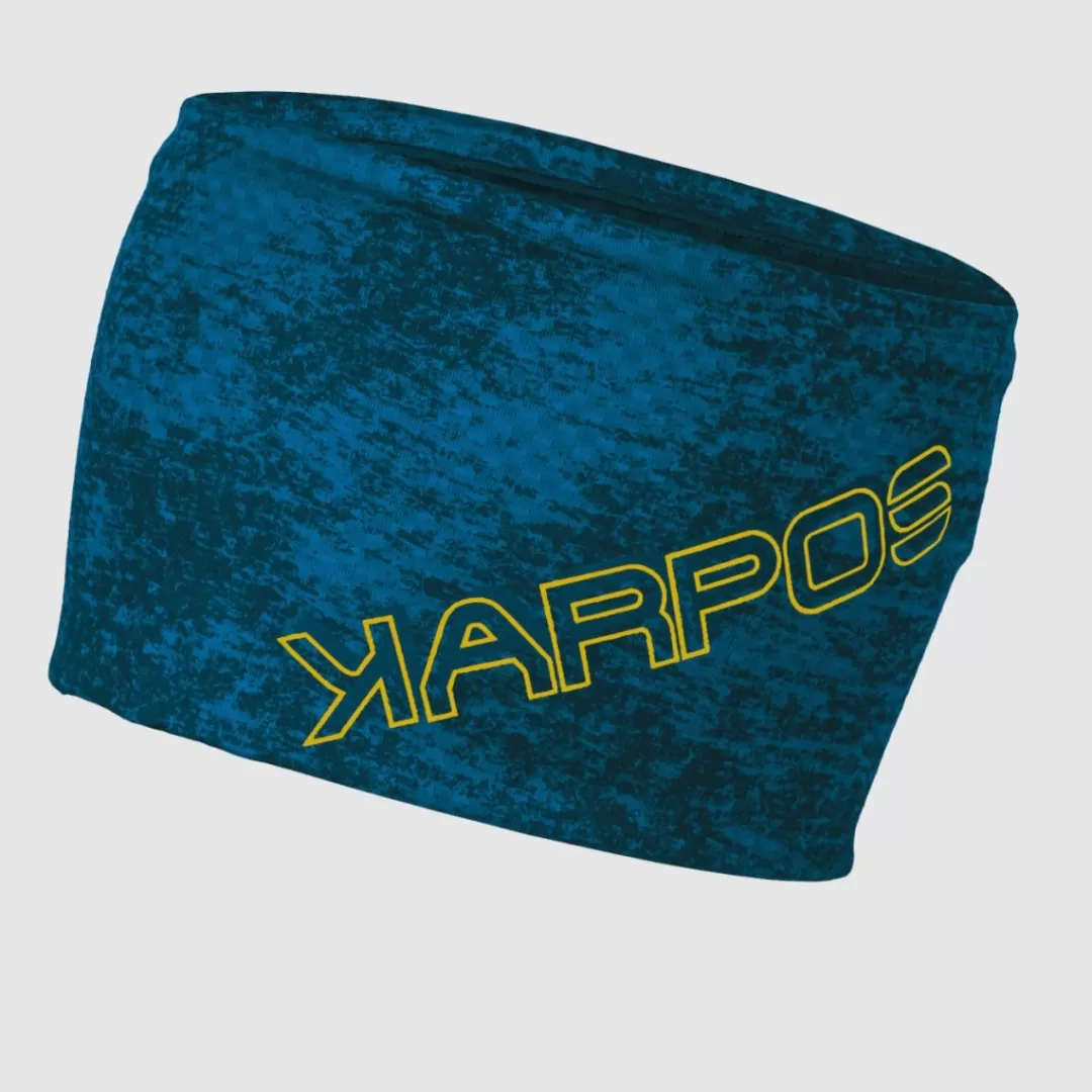 Karpos | TRE CIME 12CM HEADBAND INDIGO B./HIGH VISIBILITY