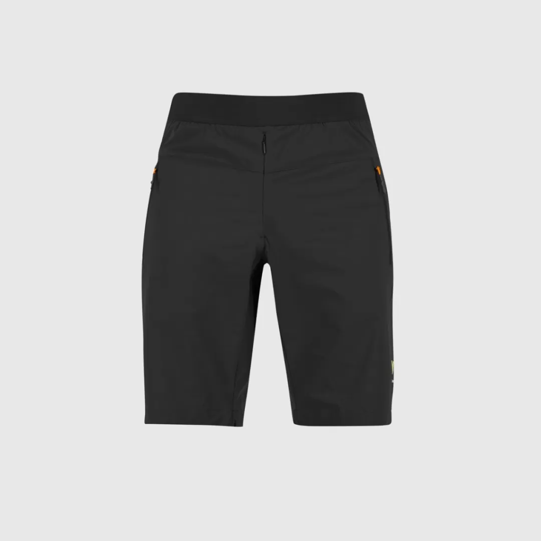 Karpos Shorts | TRE CIME BERMUDA BLACK/JASMINE GREEN