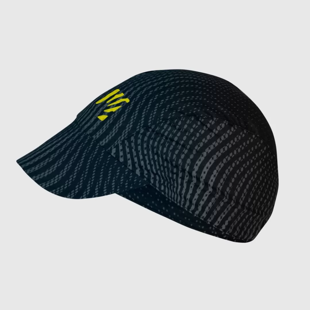 Karpos Trail Running | Hiking | Headwear | TRE CIME PRINT CAP BLACK/GREY