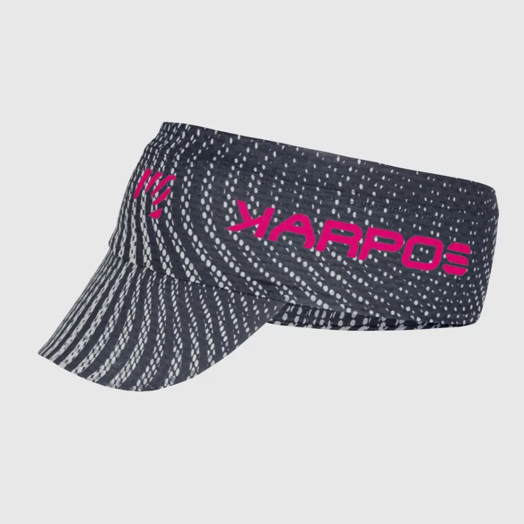 Karpos Trail Running | Hiking | Headwear | TRE CIME PRINT VISOR OMBRE BLUE/INNUENDO