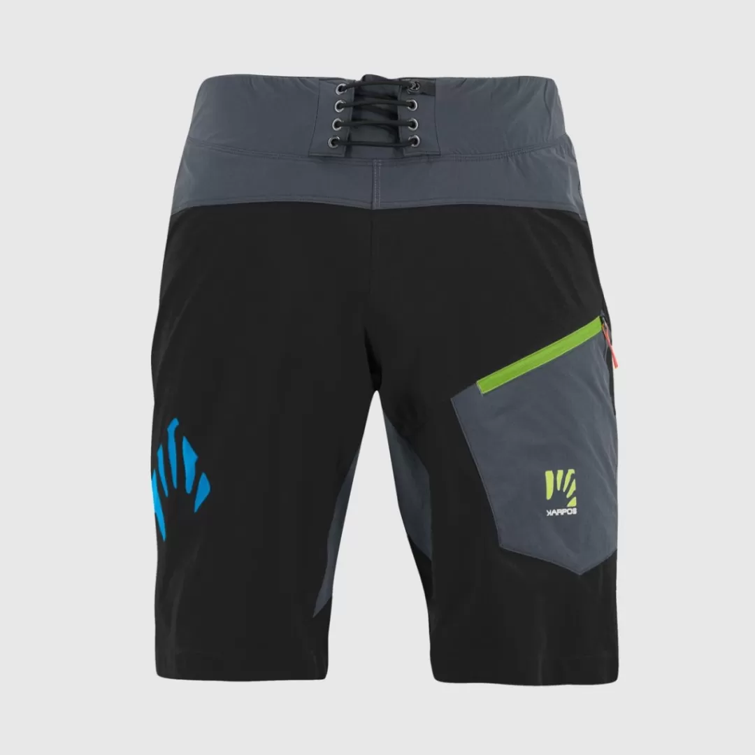 Karpos Mountain Biking | Shorts | VAL DI DENTRO BERMUDA BLACK/OUTER SPACE/INDIGO B.