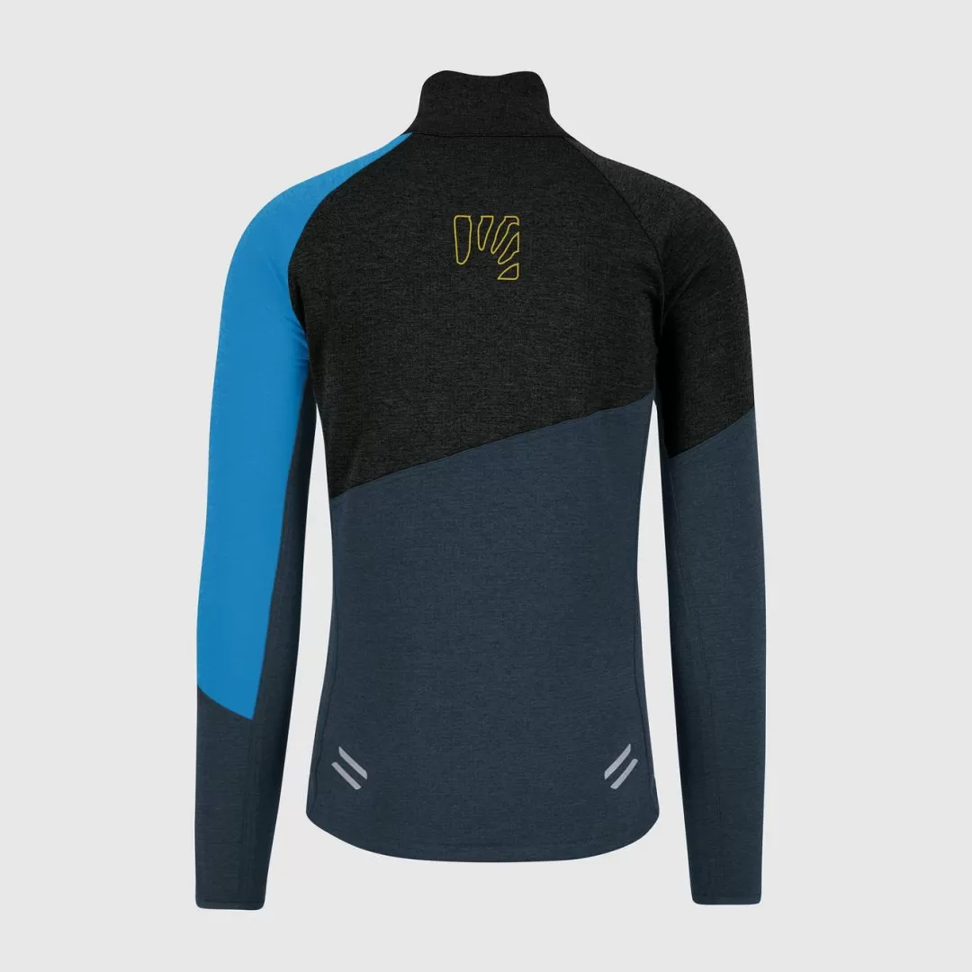 Karpos Winter | Mountain Biking | Fleeces | VAL VIOLA FULL-ZIP FLEECE MIDNIGHT/BLACK/DIVA BLUE