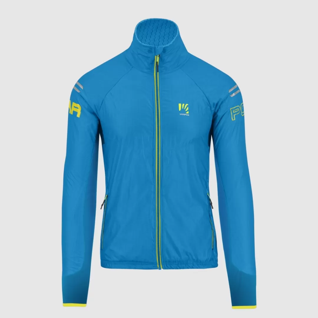 Karpos Winter | Mountain Biking | Jackets & Vests | VAL VIOLA JACKET BLUE JEWEL/SULPHUR S.