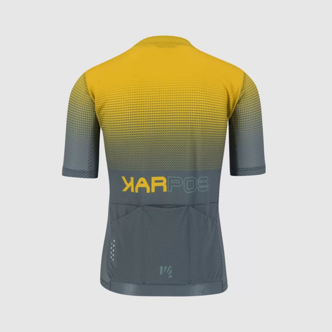 Karpos Mountain Biking | T-Shirts | VAL VIOLA JERSEY DARK SLATE/LEMON CURRY/NORTH A