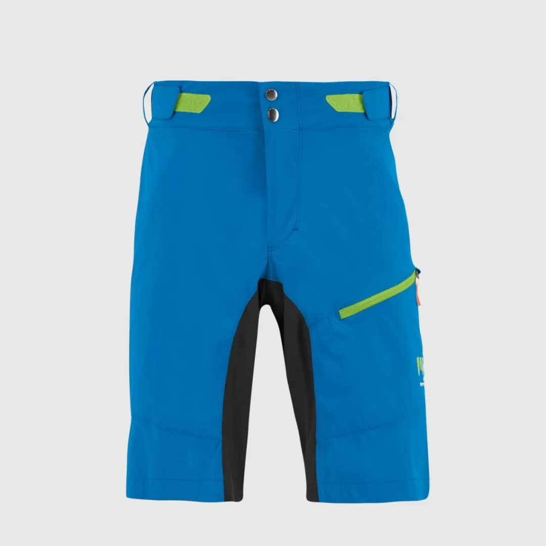 Karpos Mountain Biking | Shorts | VAL VIOLA SHORTS INDIGO B./BLACK/GREEN FLUO