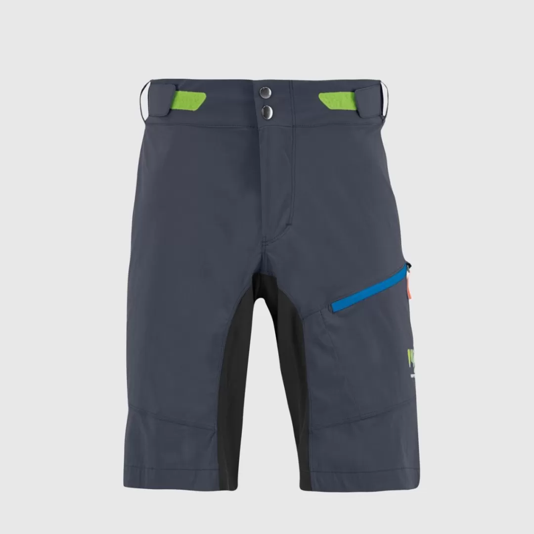 Karpos Mountain Biking | Shorts | VAL VIOLA SHORTS OMBRE BLUE/BLACK/GREEN FLUO