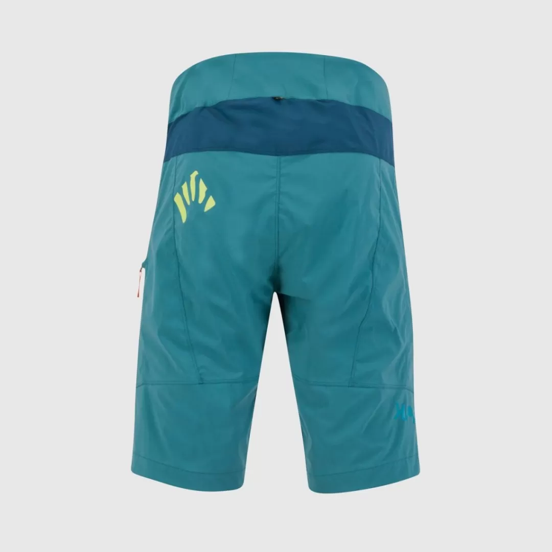 Karpos Mountain Biking | Shorts | VAL VIOLA SHORTS HYDRO/REFL.POND/YELLOW FLUO