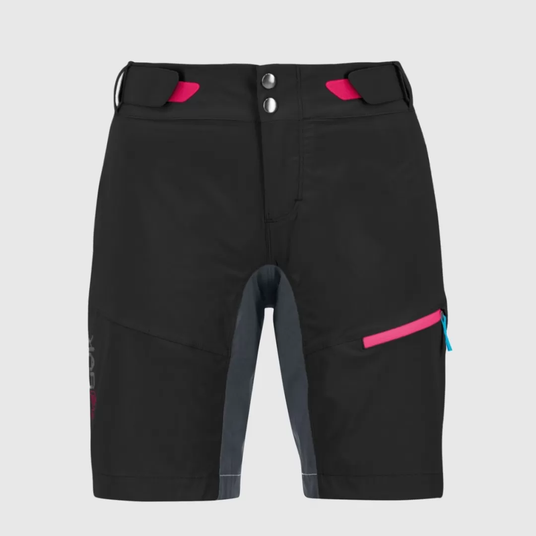 Karpos Mountain Biking | Shorts | VAL VIOLA W SHORT BLACK/DARK GREY