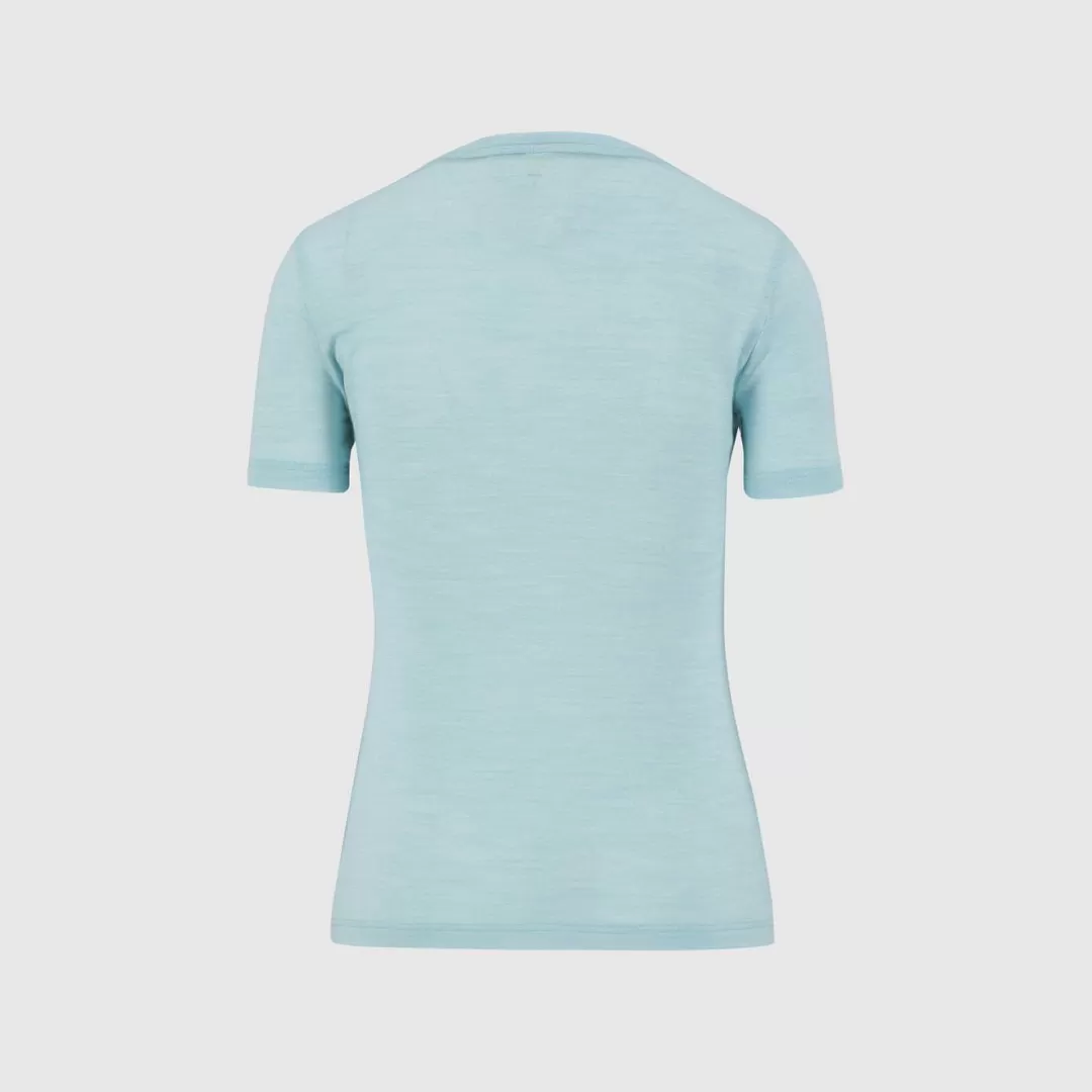 Karpos Lifestyle | Trail Running | T-Shirts | VANOI MERINO W T-SHIRT AQUA SKY