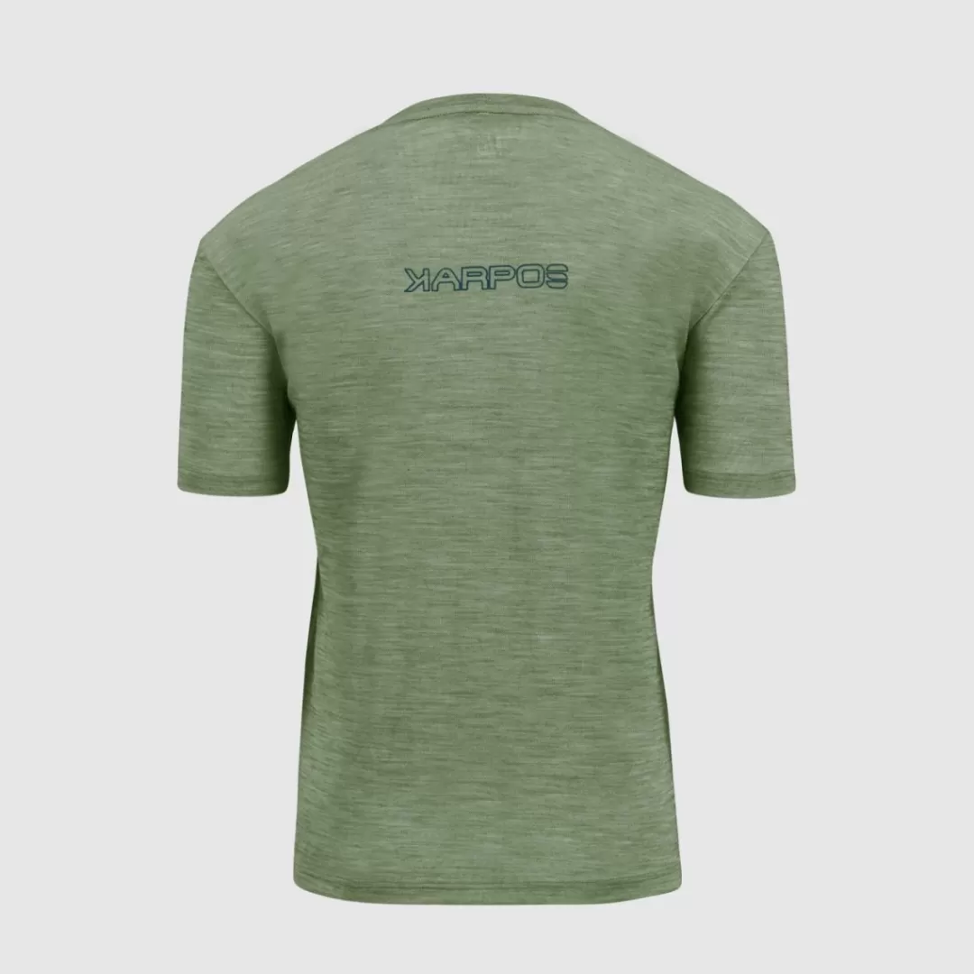 Karpos Lifestyle | Climbing | Hiking | T-Shirts | VERDANA MERINO T-SHIRT SEA SPRAY