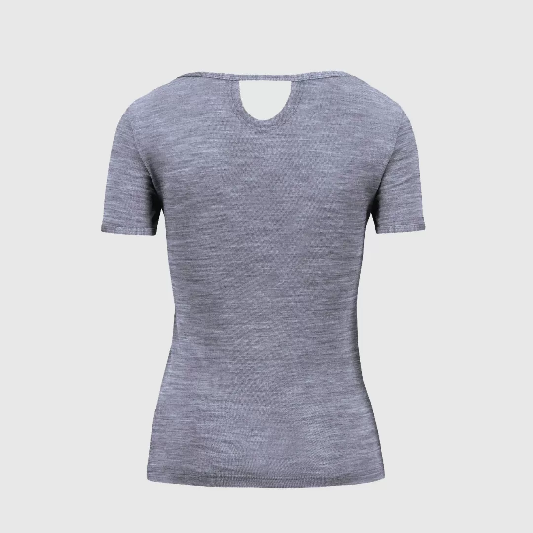 Karpos Lifestyle | Climbing | Hiking | T-Shirts | VERDANA MERINO W T-SHIRT OMBRE BLUE