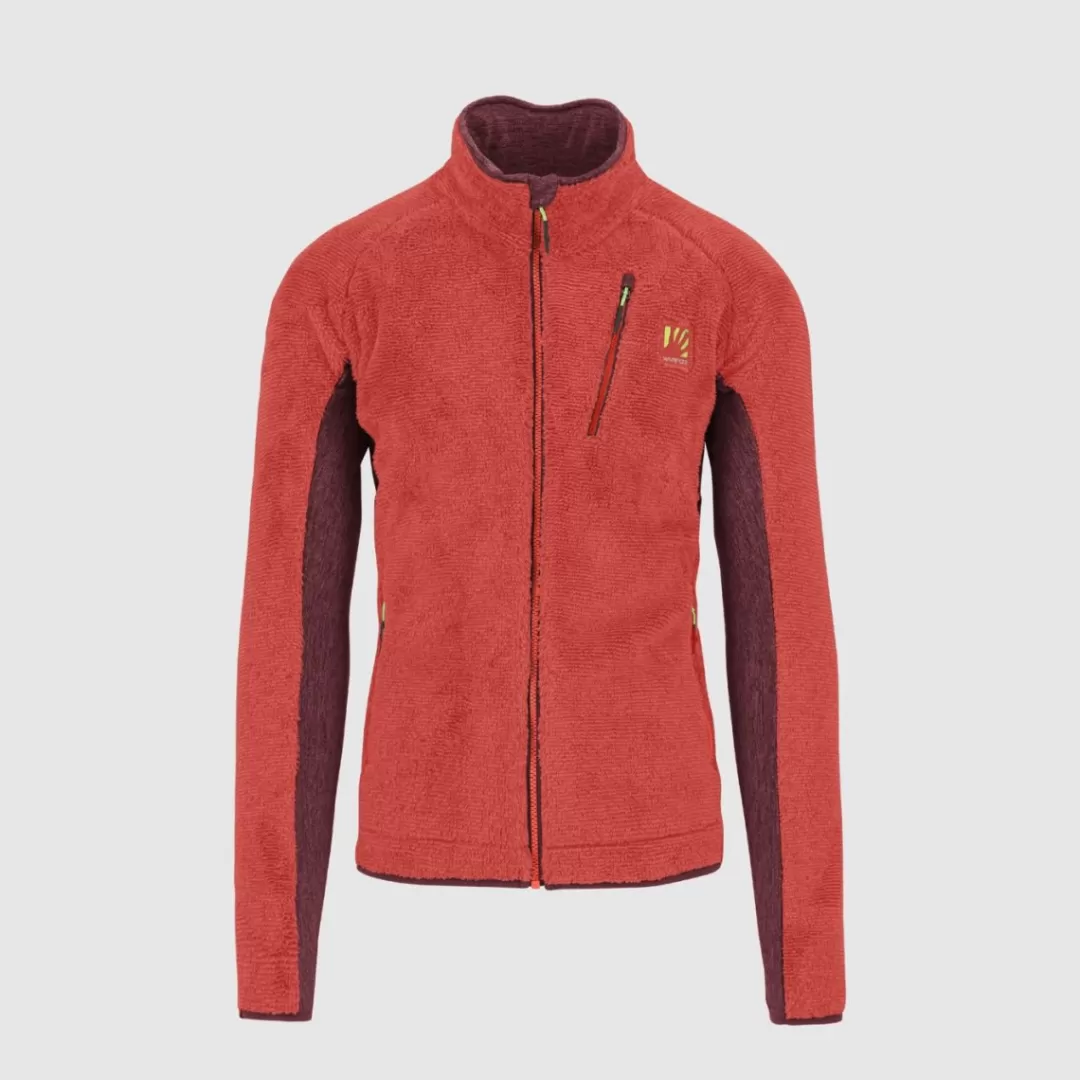 Karpos Winter | Hiking | Fleeces | VERTICE FLEECE GRENADINE/BIKING RED