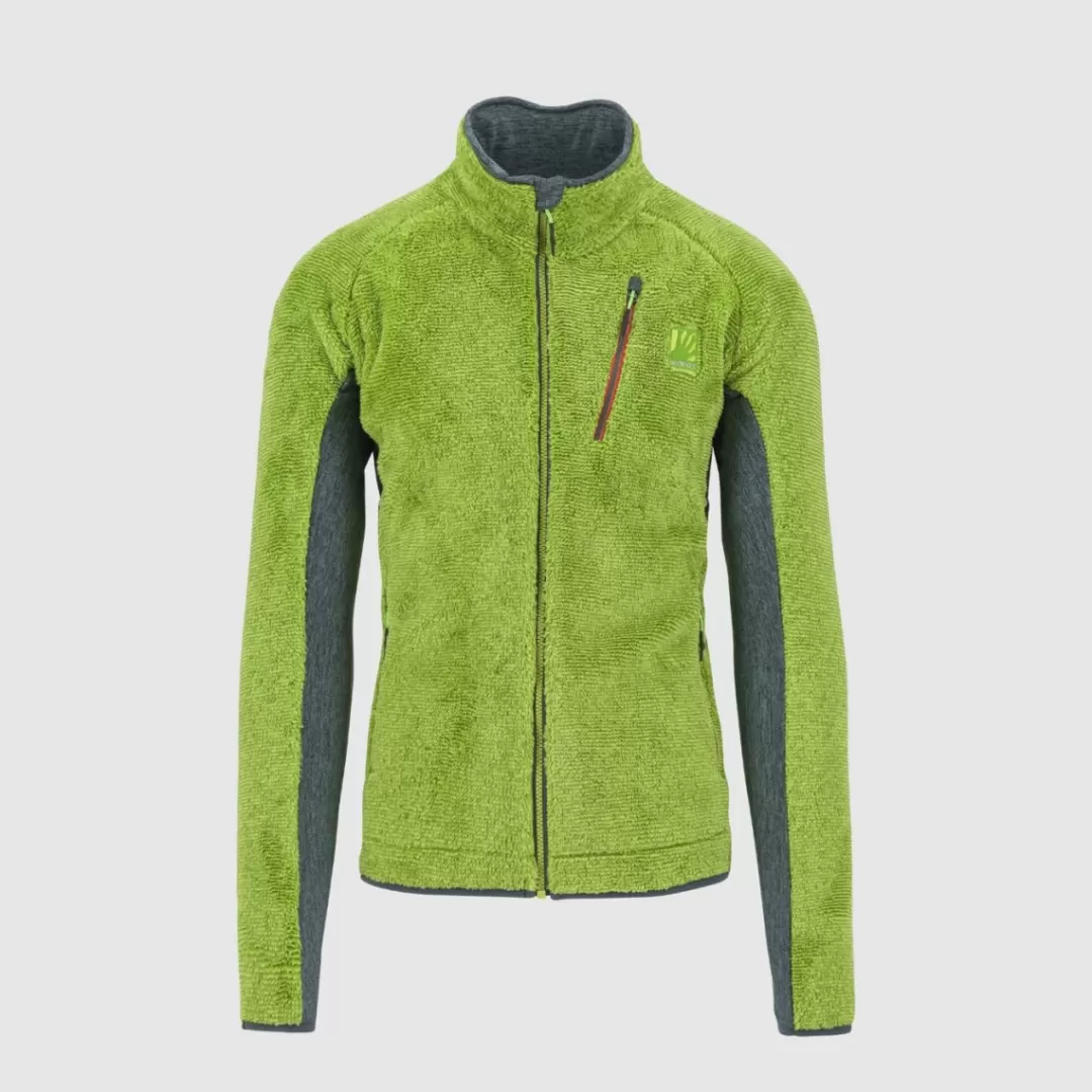 Karpos Winter | Hiking | Fleeces | VERTICE FLEECE LIME GREEN/DARK SLATE