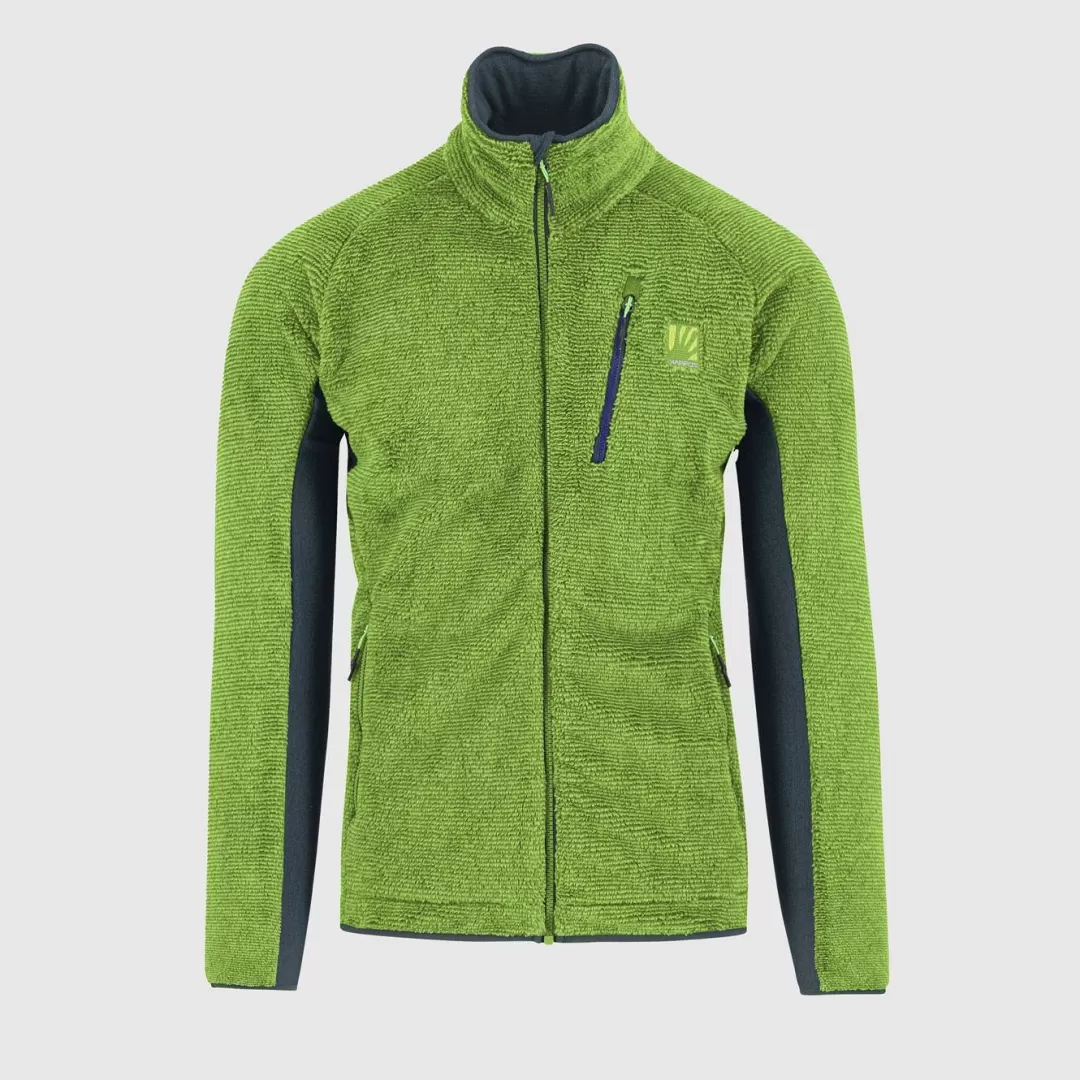 Karpos Winter | Hiking | Fleeces | VERTICE FLEECE MIDNIGHT/GREEN FLASH