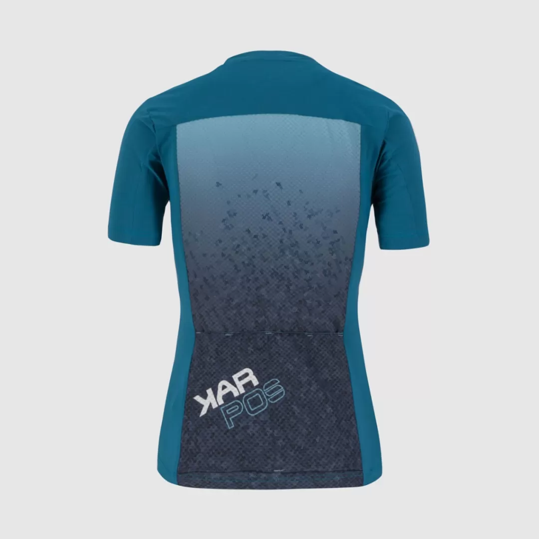 Karpos Mountain Biking | T-Shirts | VERVE EVO W JERSEY CORSAIR/ADRIATIC BLUE