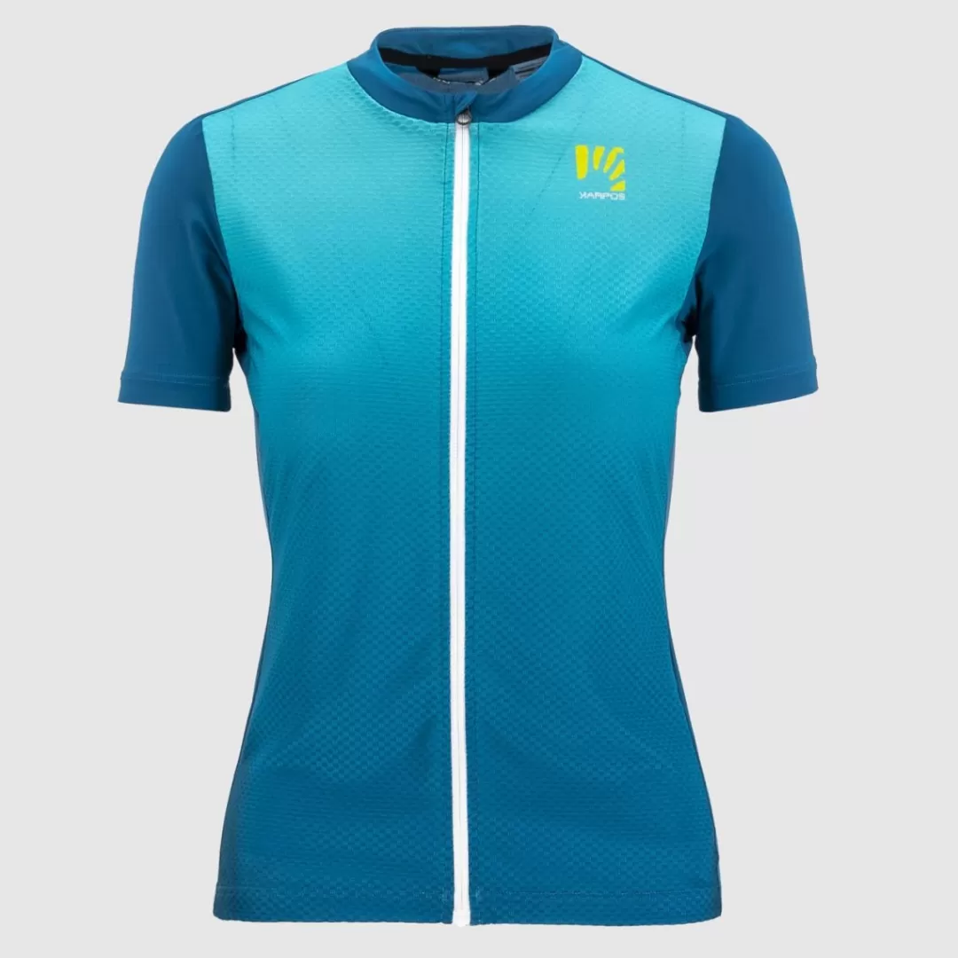 Karpos Mountain Biking | T-Shirts | VERVE EVO W JERSEY MOROCCAN BLUE/BLUEBIRD