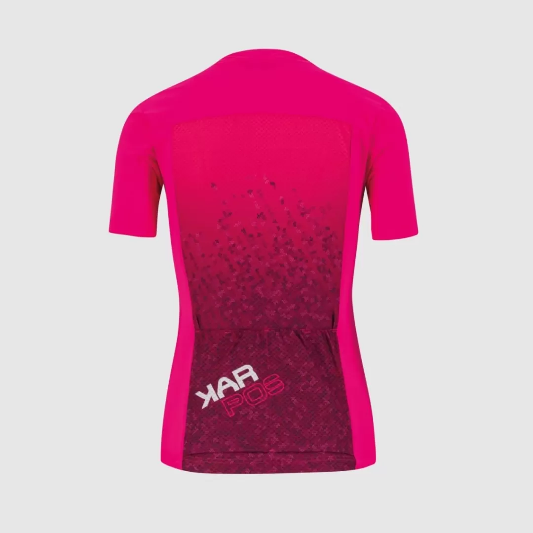 Karpos Mountain Biking | T-Shirts | VERVE EVO W JERSEY CABARET/MAGENTA HAZE