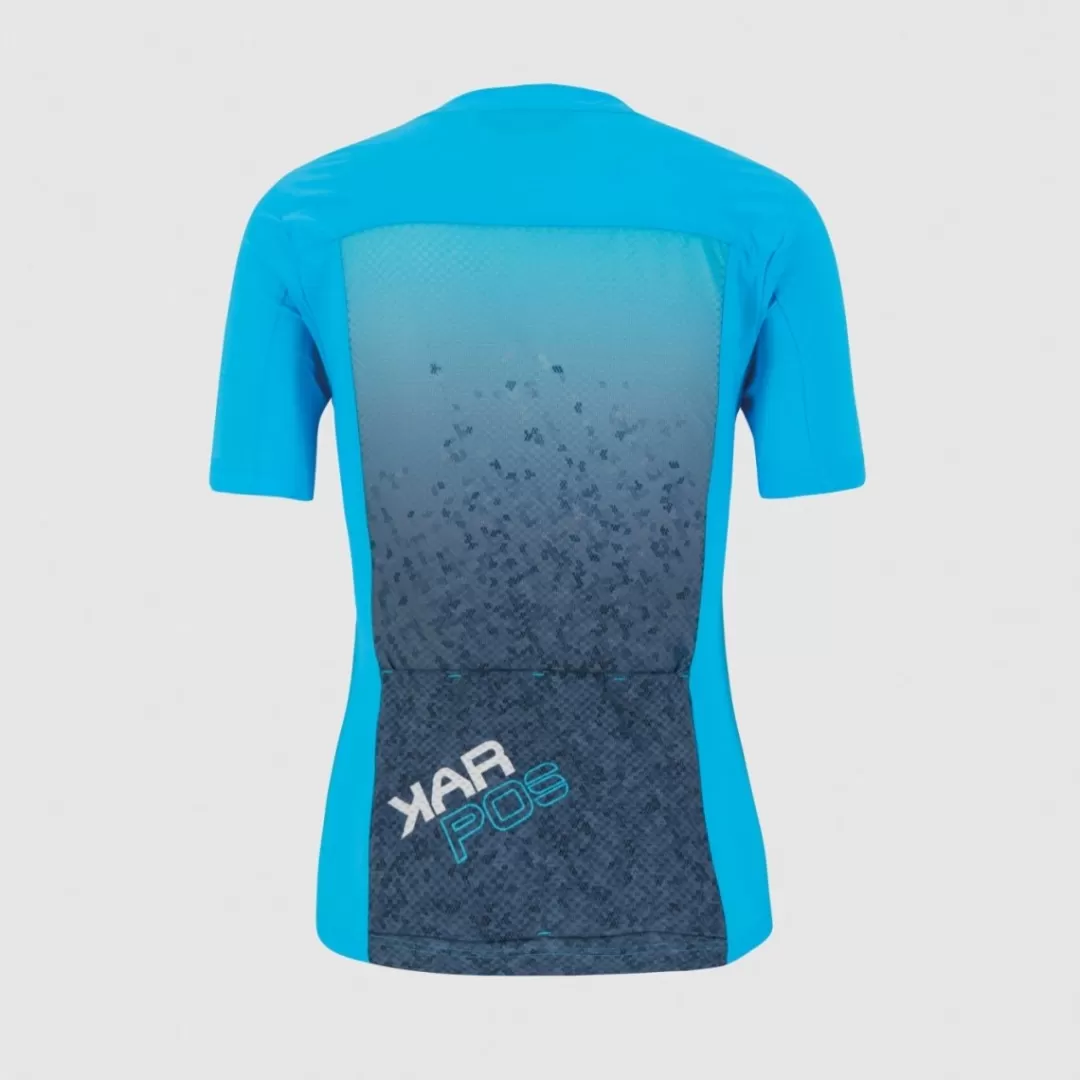 Karpos Mountain Biking | T-Shirts | VERVE EVO W JERSEY BLUE ATOLL/SKY CAPTAIN