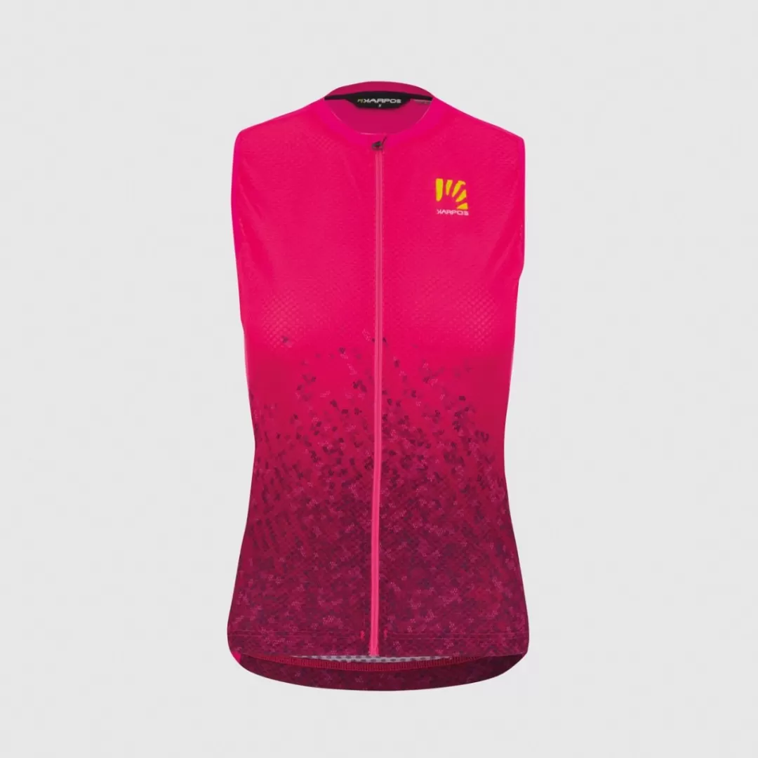 Karpos Mountain Biking | T-Shirts | VERVE EVO W SLEEVELESS CABARET/MAGENTA HAZE