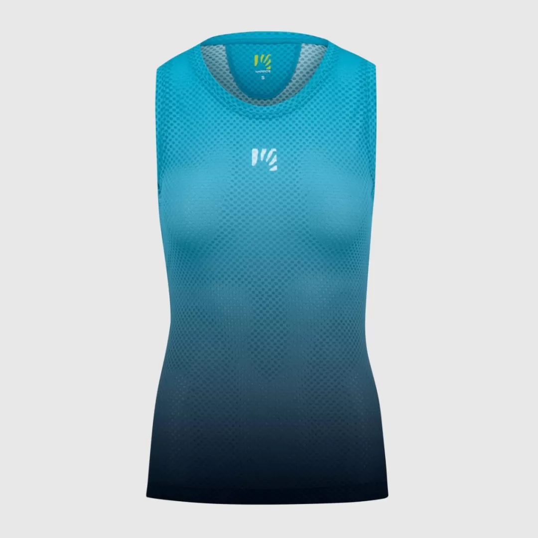 Karpos Mountain Biking | Trail Running | Hiking | T-Shirts | VERVE MESH W SLEEVELESS SKY CAPTAIN/BLUE ATOLL