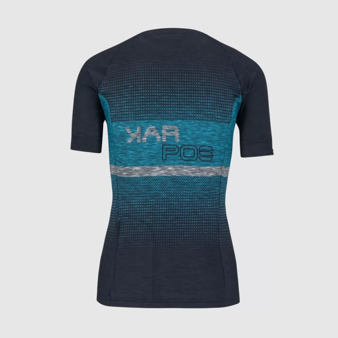 Karpos Mountain Biking | Hiking | T-Shirts | VERVE W TEE SKY CAPTAIN/BLUE ATOLL