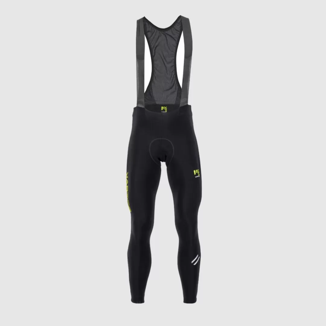 Karpos Winter | Mountain Biking | Pants | VERVE WINTER BIBTIGHT BLACK/SULPHUR S.