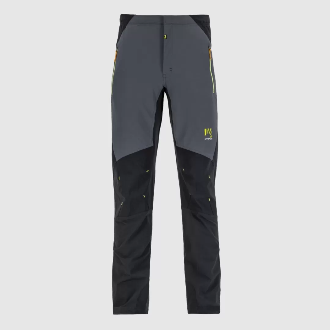 Karpos Climbing | Pants | WALL EVO PANTS BLACK/OMBRE BLUE/JASMINE GREEN